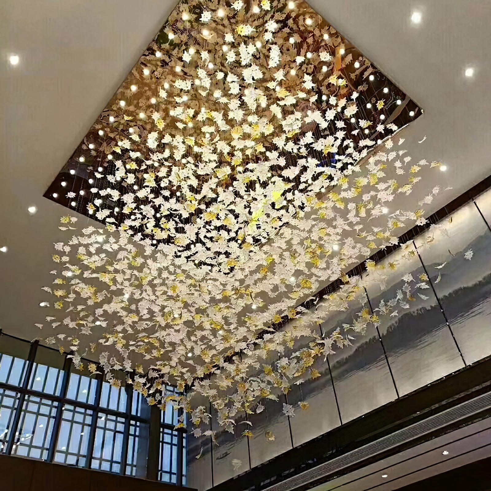 Maple Canopy Crystal Chandelier