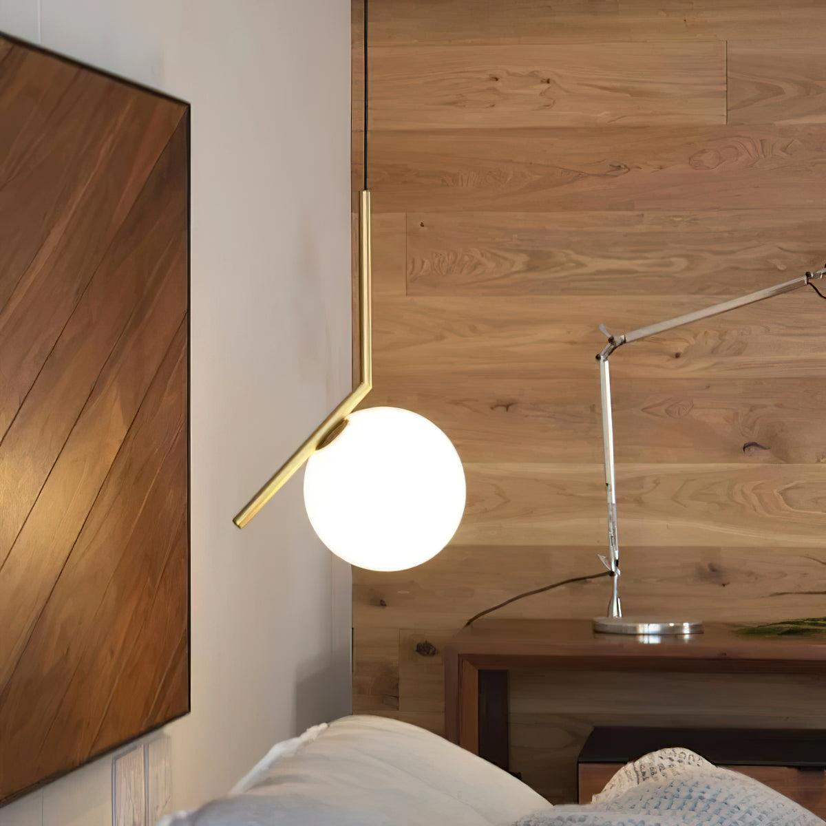 Linea Pendant Light Glass - Neutral Decor