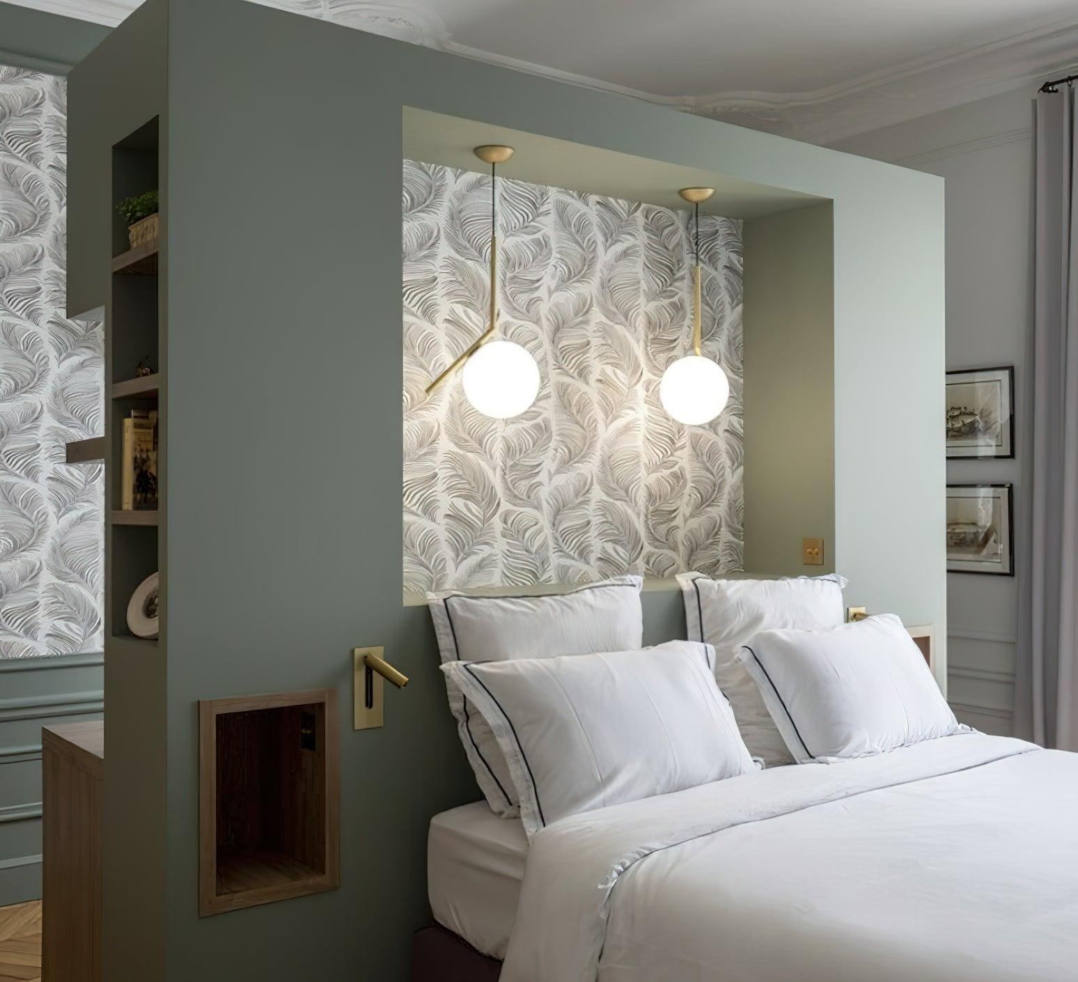 Linea Pendant Light Glass - Neutral Decor