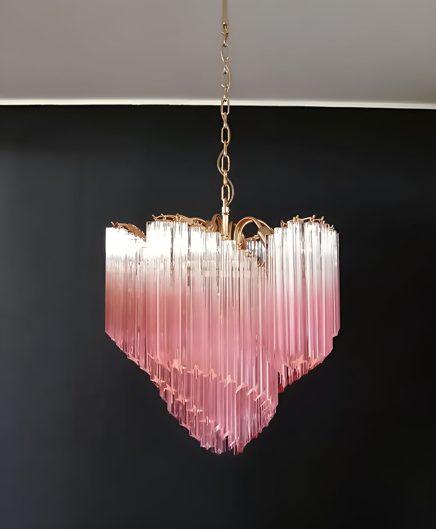 Evmararae Gradient Glass Chandelier