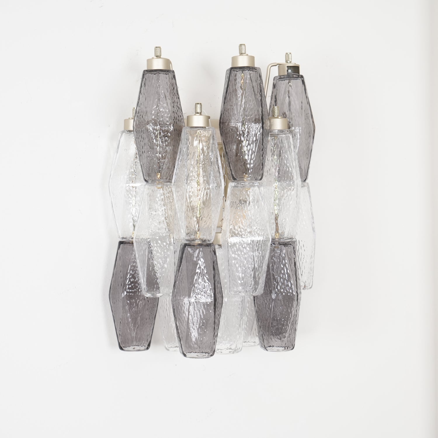 Eiruaria Wall Lamp Rhombus Glass Tiered Contemporary