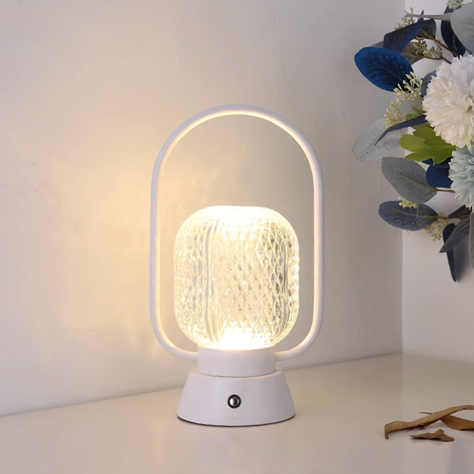 Lattice Modern Acrylic Table Lamp