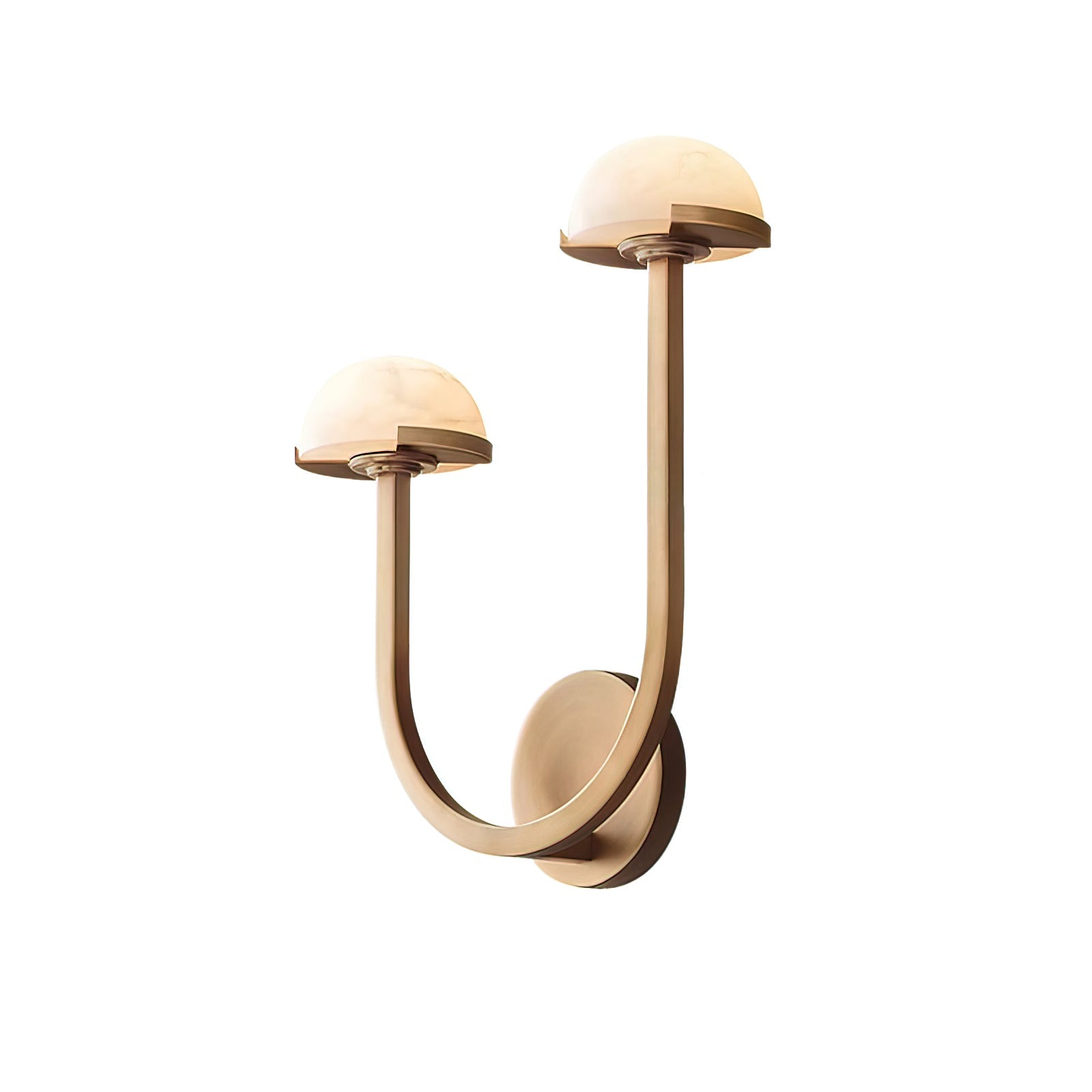 Vitalira Double Alabaster Wall Light - Neutral Decor