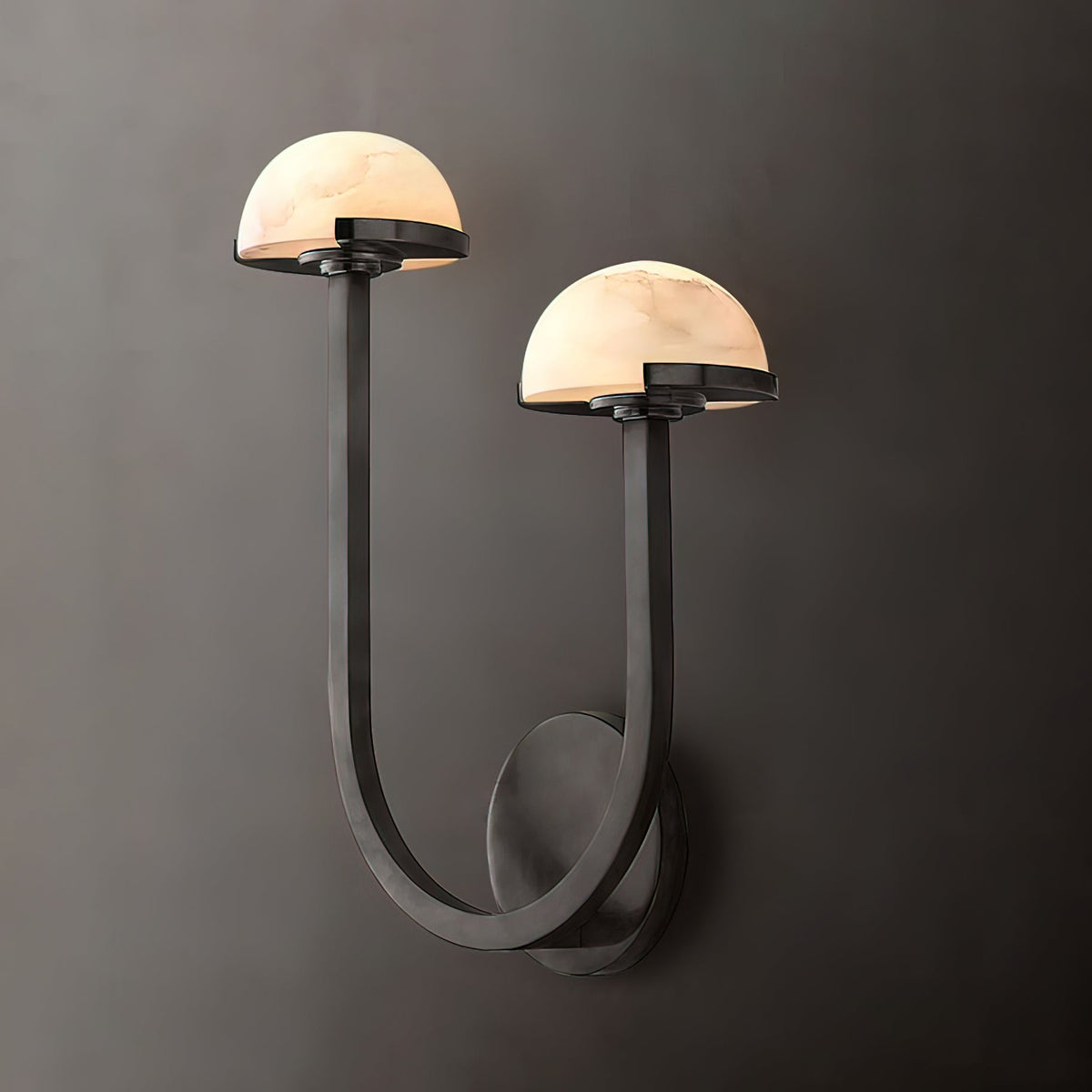 Vitalira Double Alabaster Wall Light