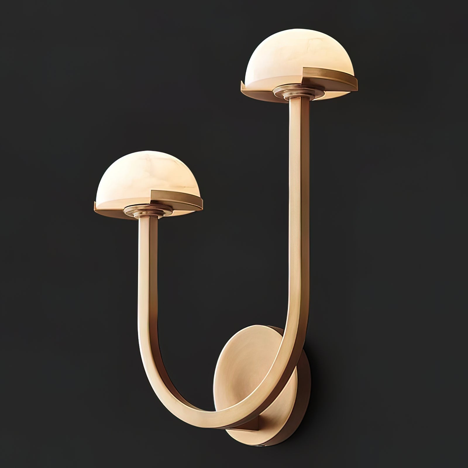 Vitalira Double Alabaster Wall Light