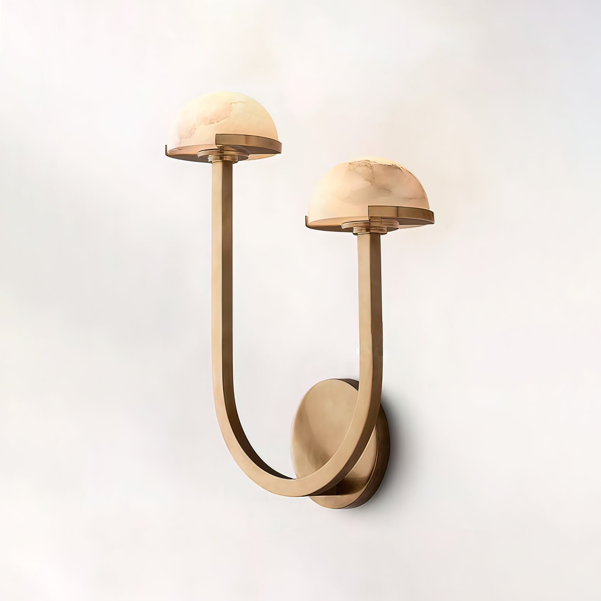 Vitalira Double Alabaster Wall Light