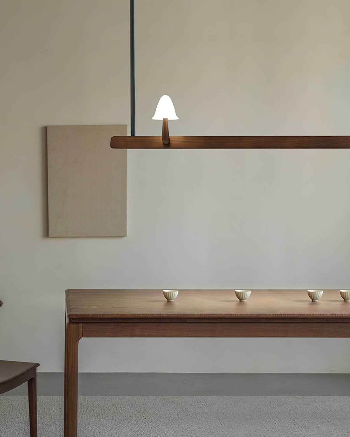 Aldalira Chandelier Mushroom Wooden Minimalist Modern