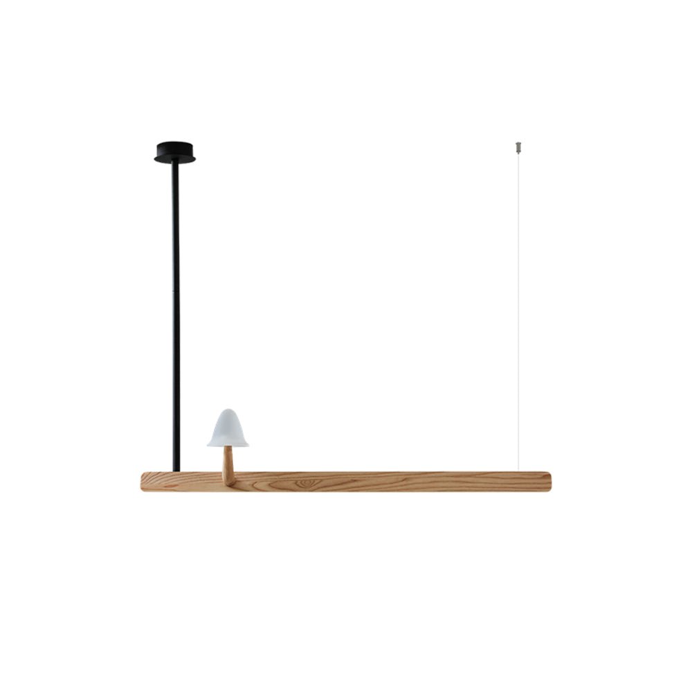 Aldalira Chandelier Mushroom Wooden Minimalist Modern