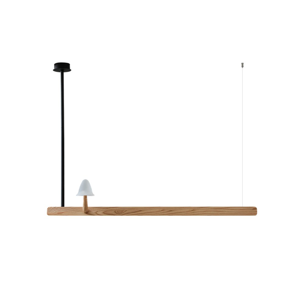 Aldalira Chandelier Mushroom Wooden Minimalist Modern