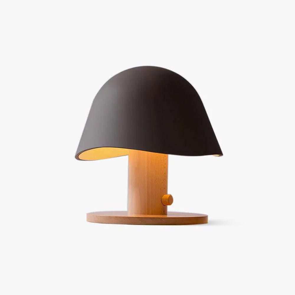 Wond Resin Wood Table Lamp
