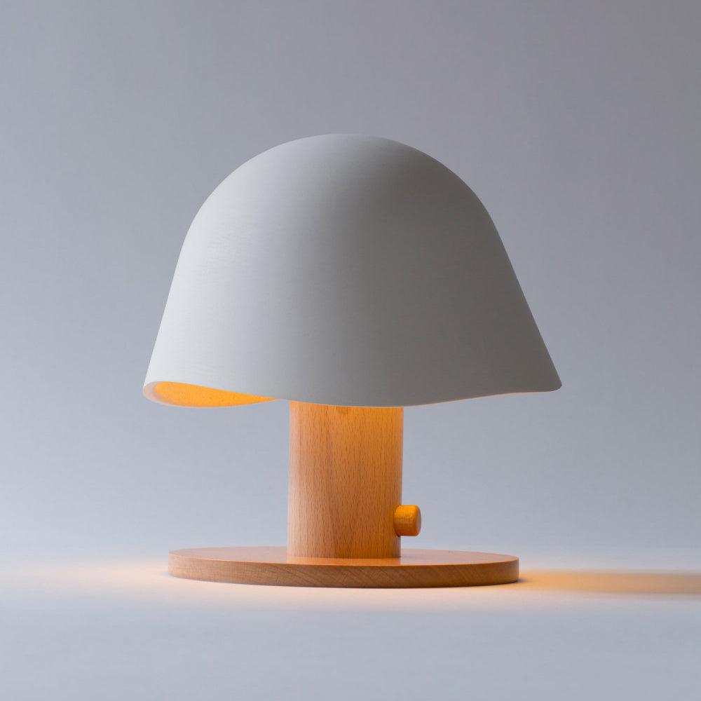 Wond Resin Wood Table Lamp