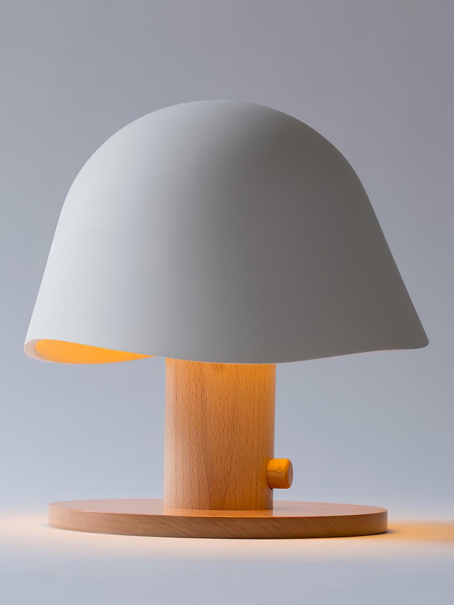 Wond Resin Wood Table Lamp