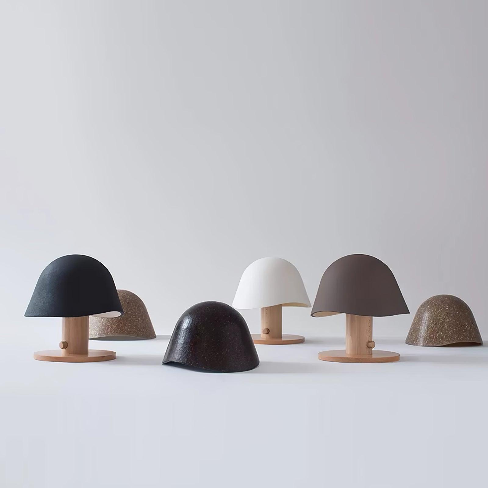 Wond Resin Wood Table Lamp