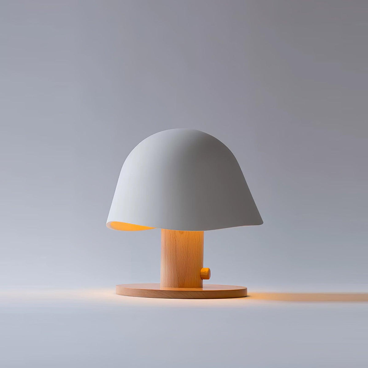 Wond Resin Wood Table Lamp