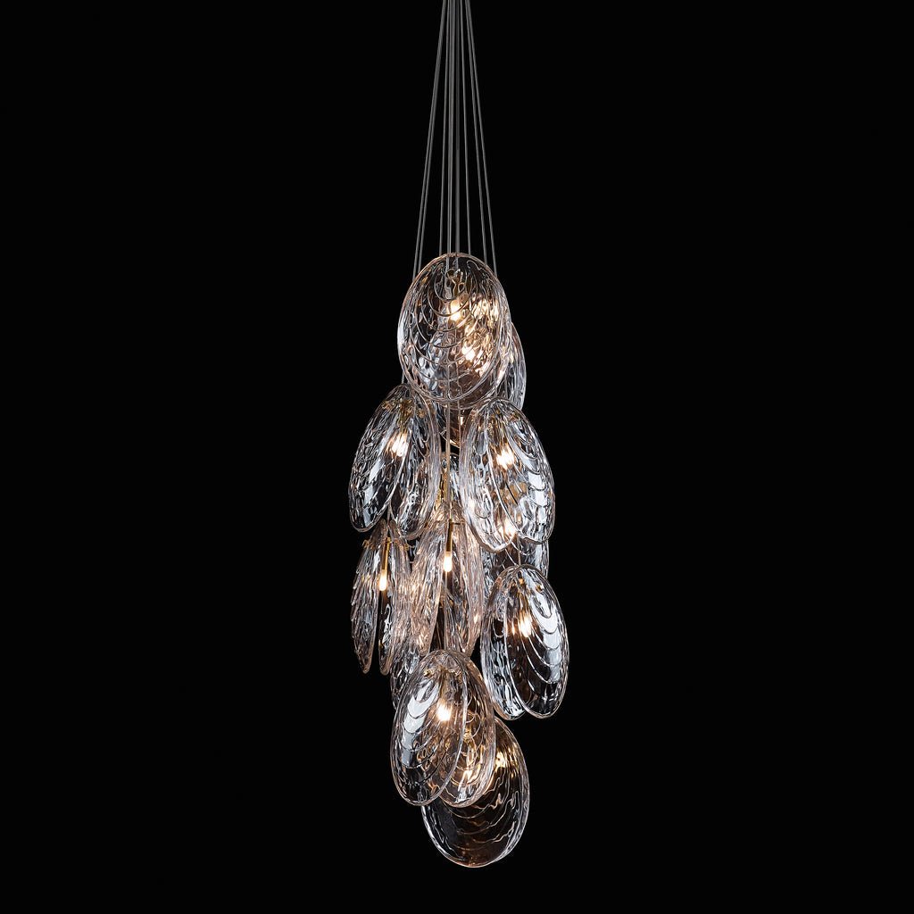 Thalassic Shell Architectural Cluster Chandelier
