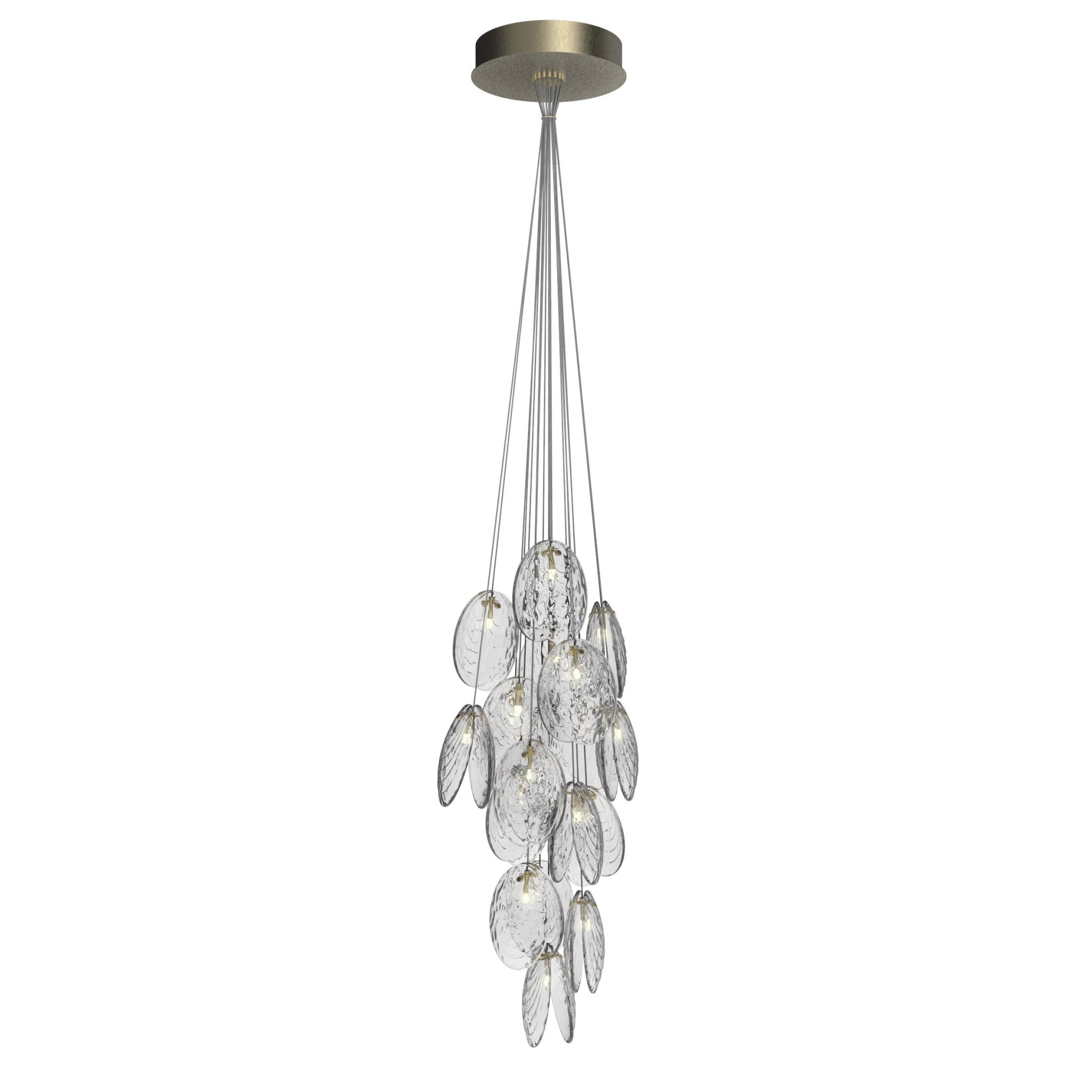 Thalassic Shell Architectural Cluster Chandelier