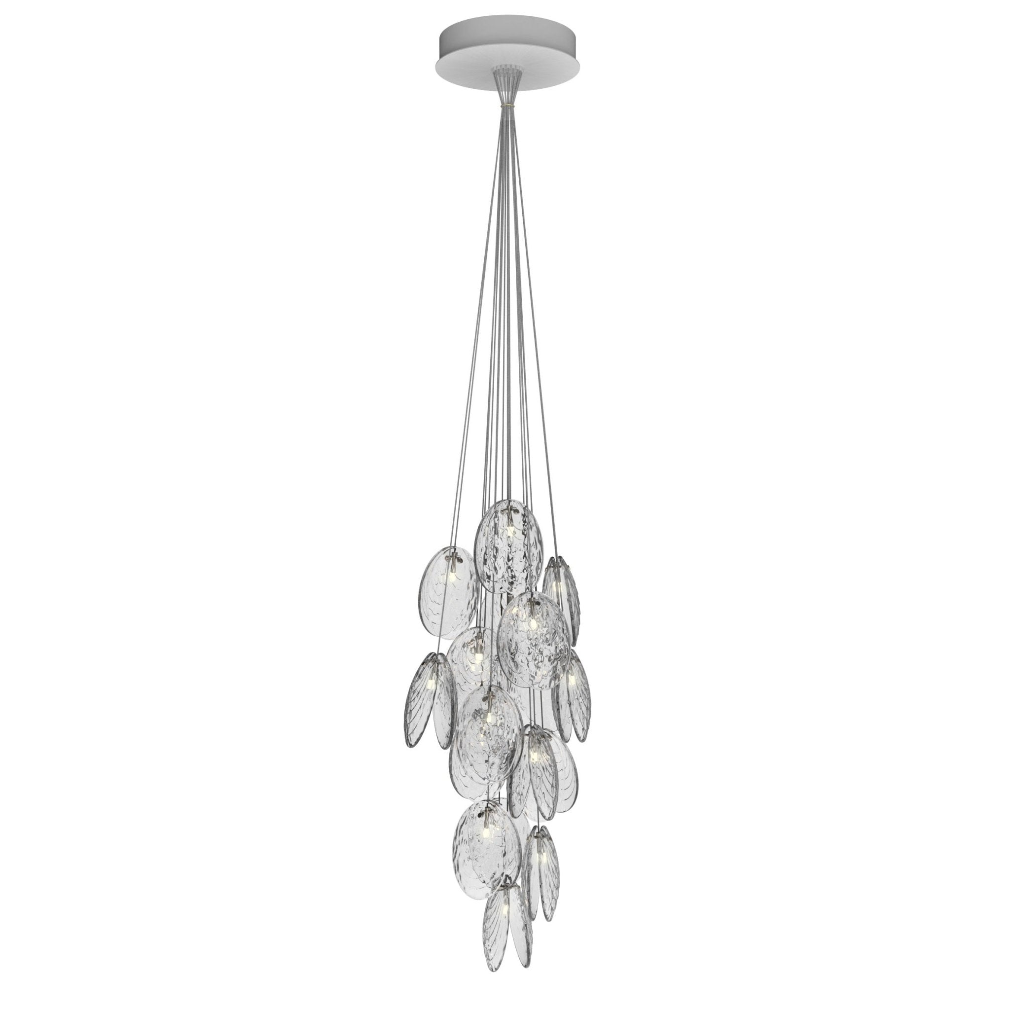 Thalassic Shell Architectural Cluster Chandelier
