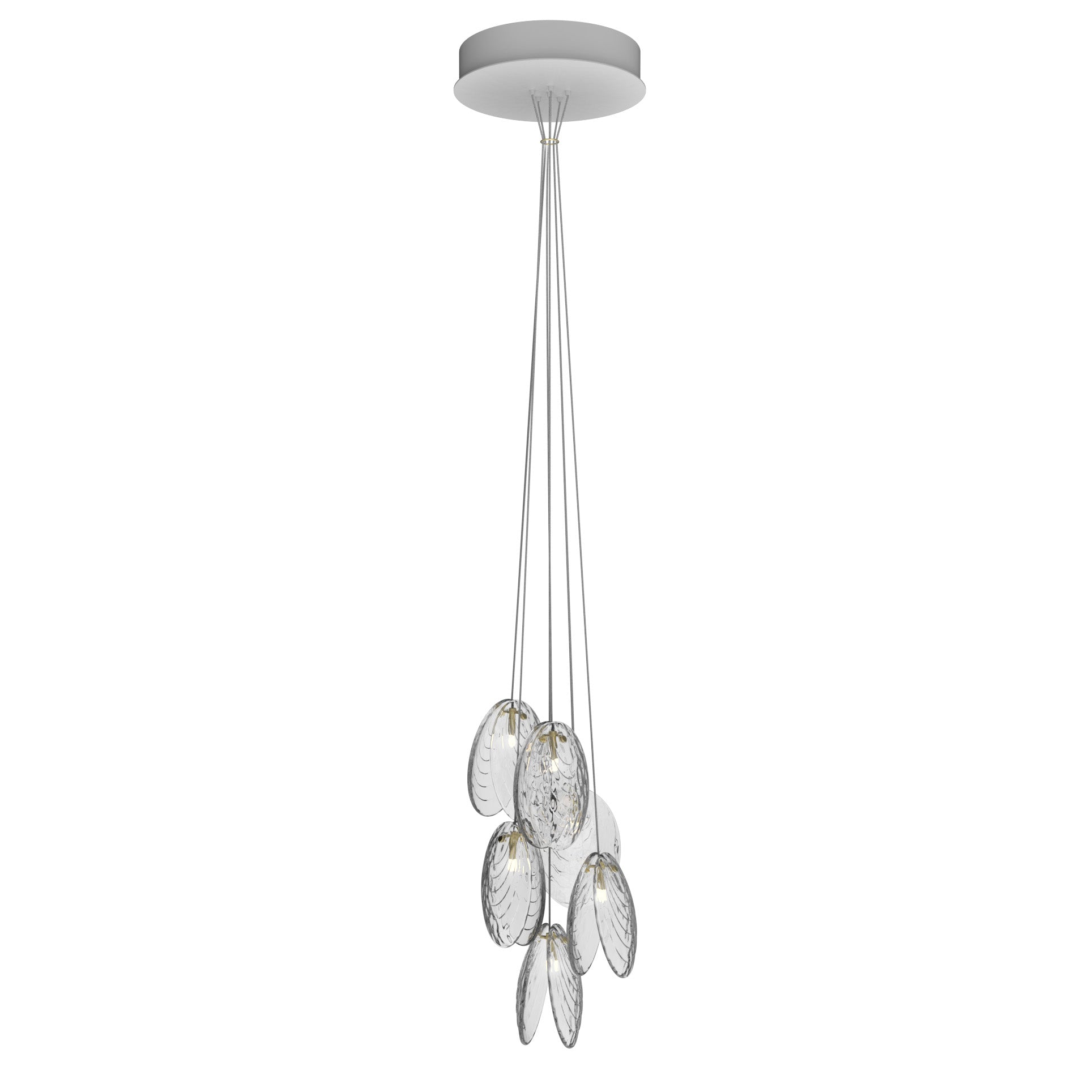 Thalassic Shell Architectural Cluster Chandelier