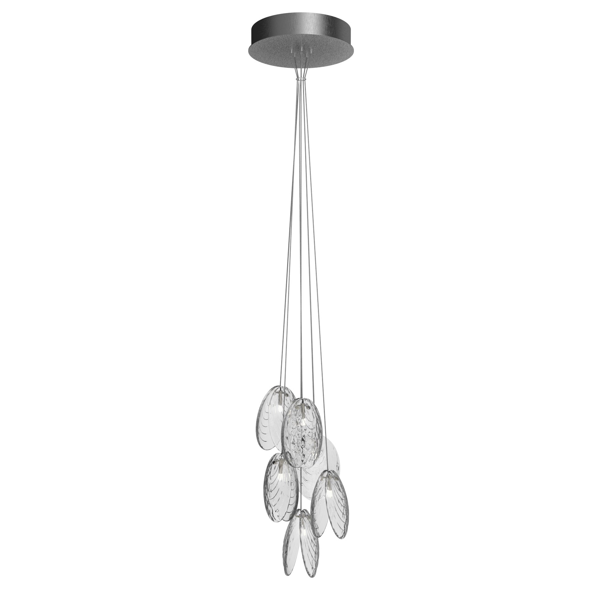 Thalassic Shell Architectural Cluster Chandelier