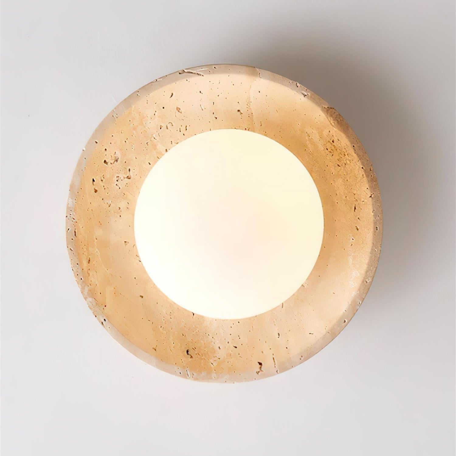 Mylie Travertine Ceiling Light - Neutral Decor