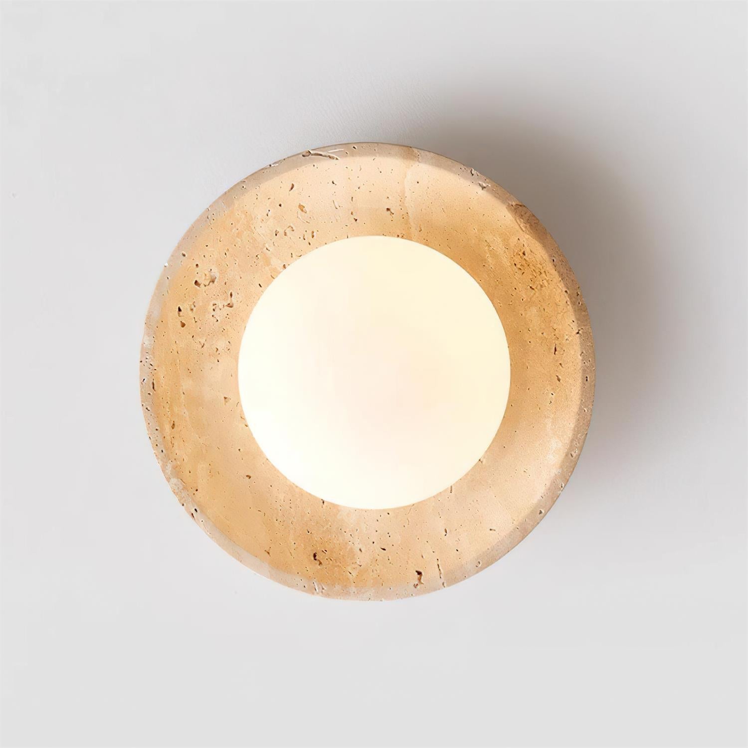 Mylie Travertine Ceiling Light - Neutral Decor