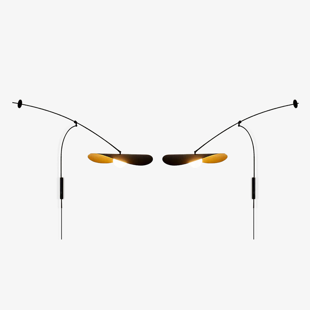 Tirove Glass Minimalist Wall Lamp