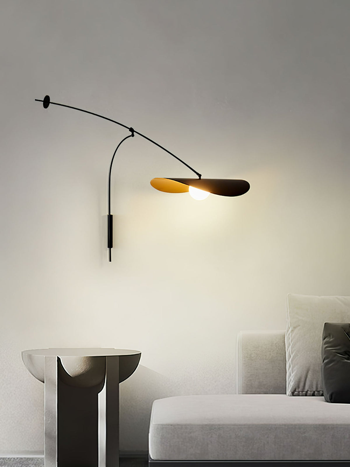 Tirove Glass Minimalist Wall Lamp