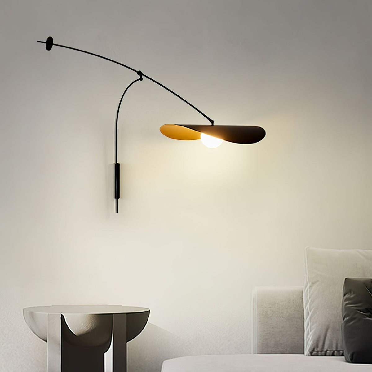 Tirove Glass Minimalist Wall Lamp