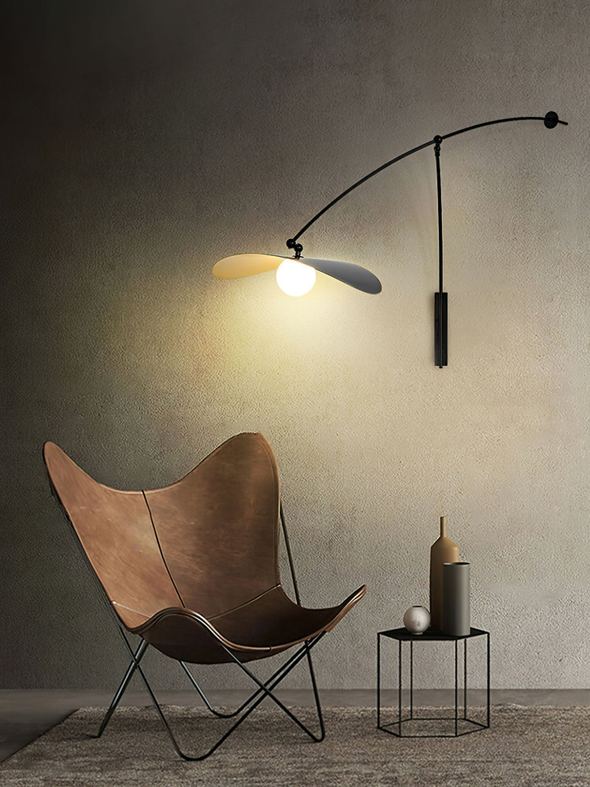 Tirove Glass Minimalist Wall Lamp