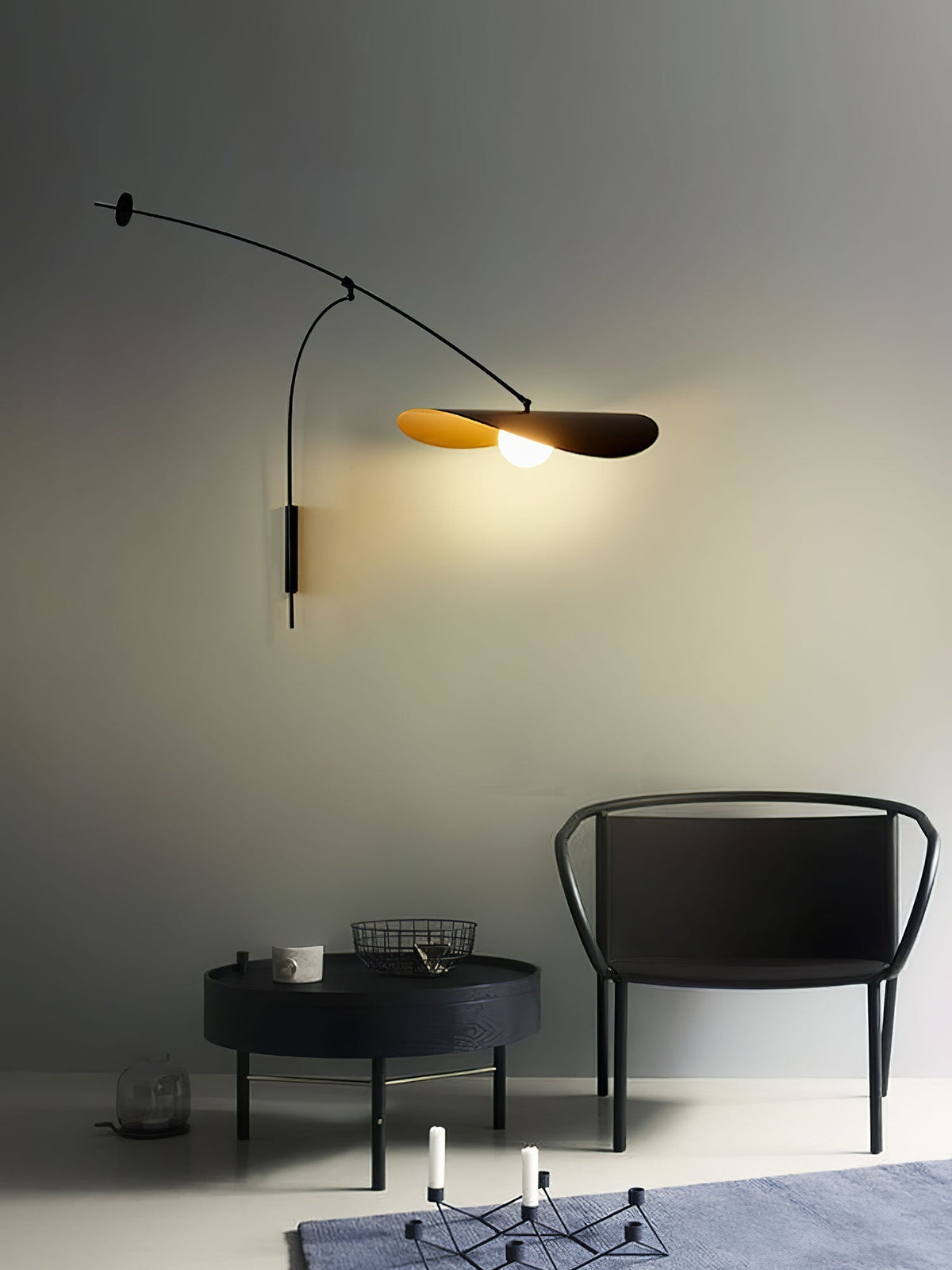 Tirove Glass Minimalist Wall Lamp
