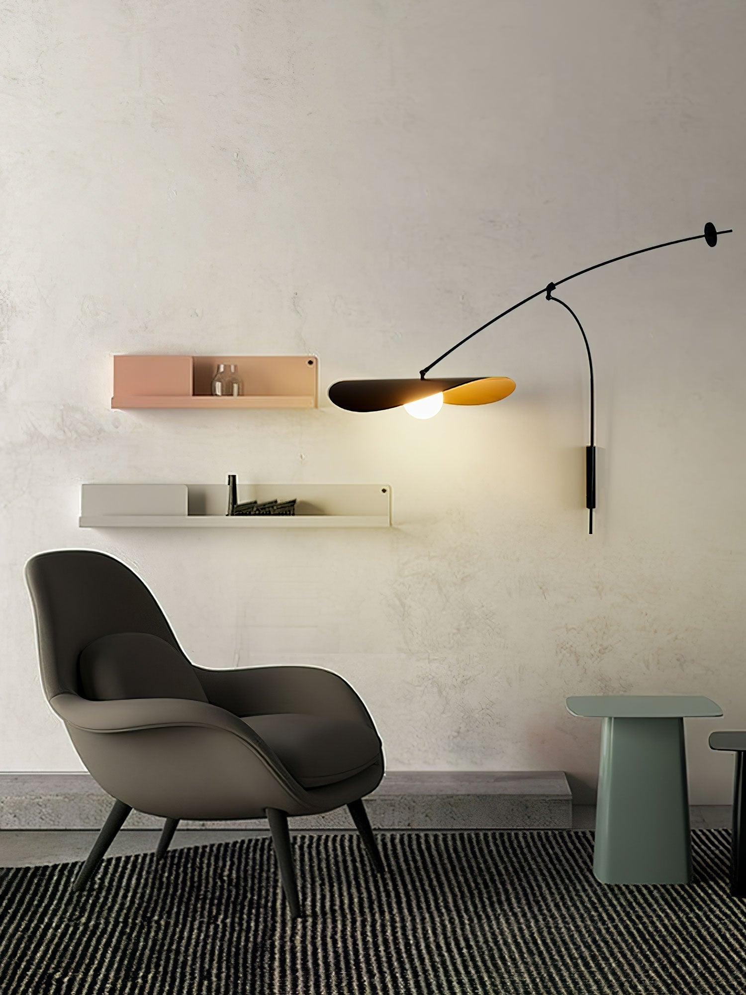 Tirove Glass Minimalist Wall Lamp