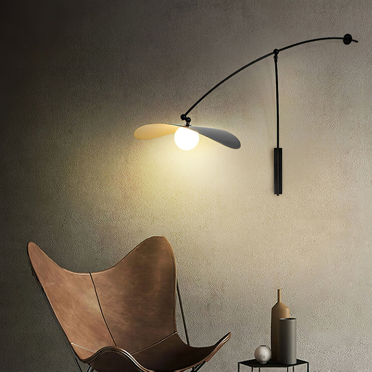 Tirove Glass Minimalist Wall Lamp
