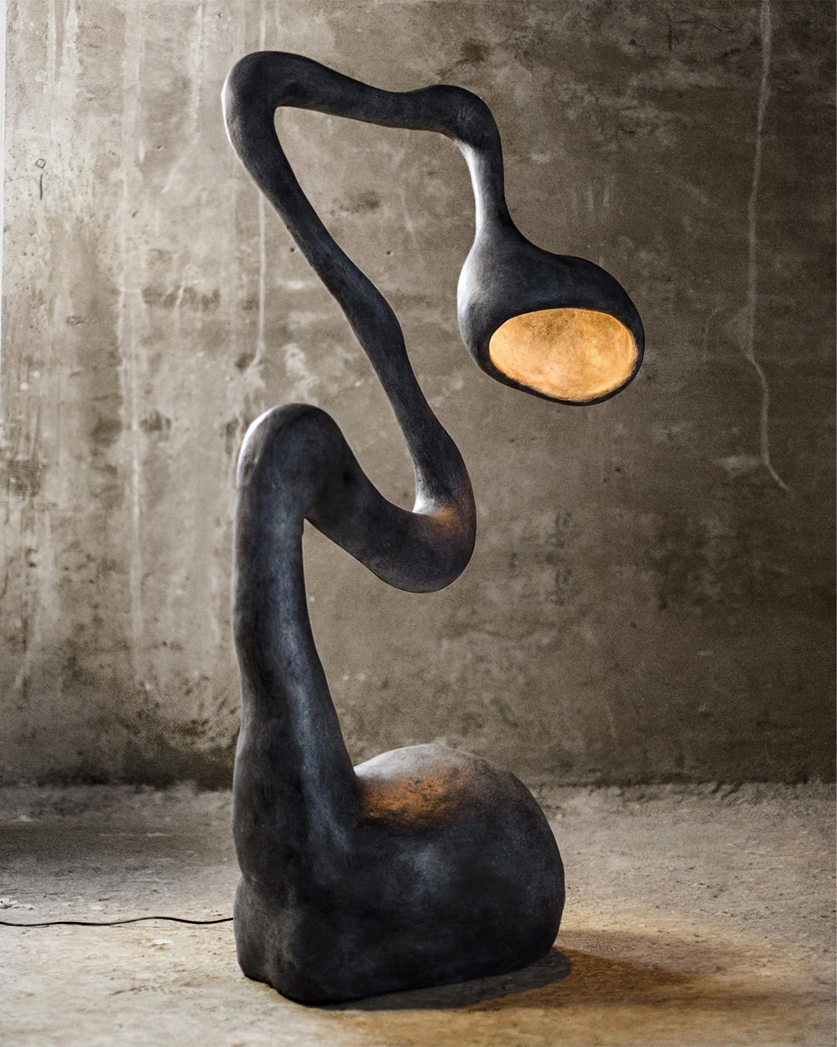 Olcarus Organic Ceramic Floor Lamp