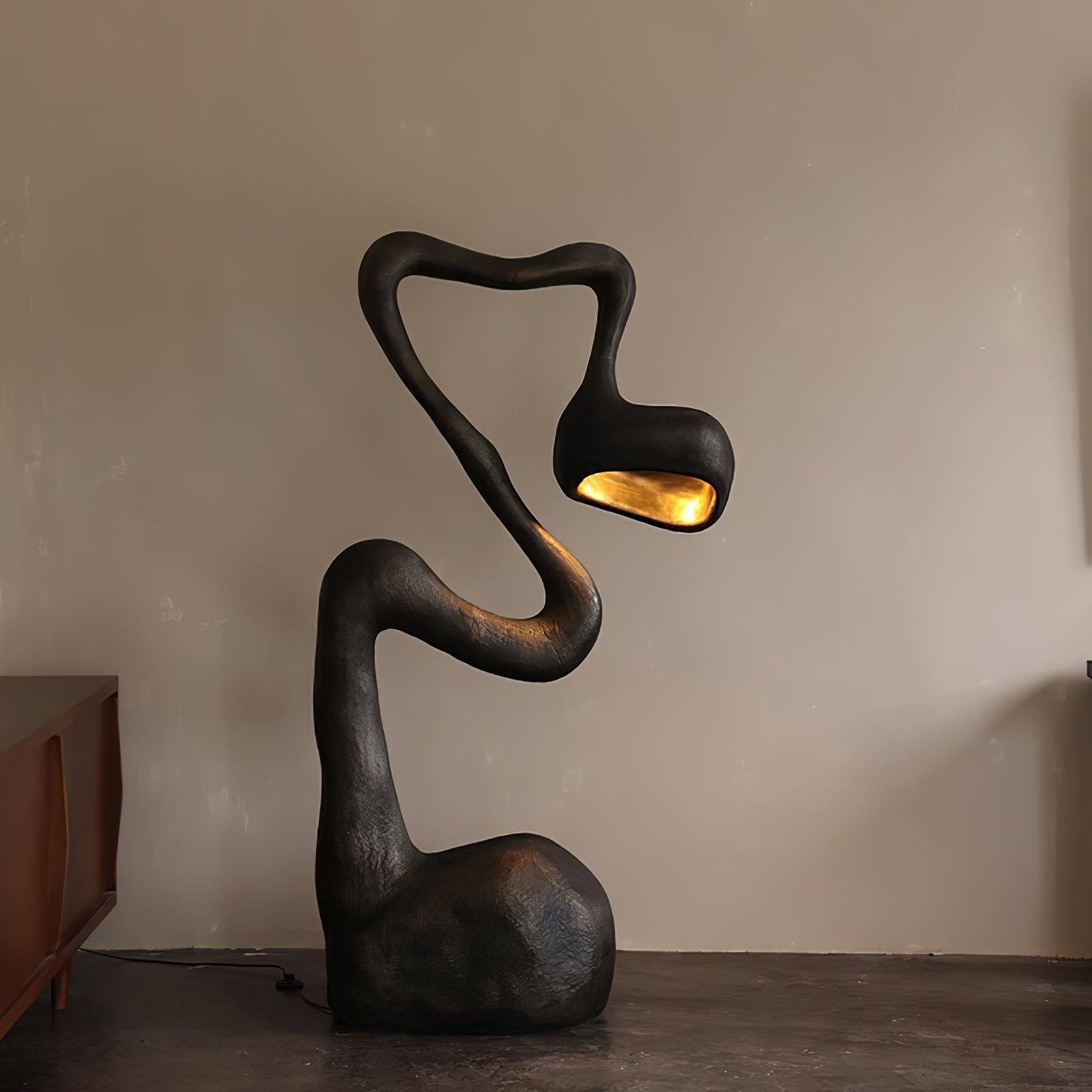 Olcarus Organic Ceramic Floor Lamp