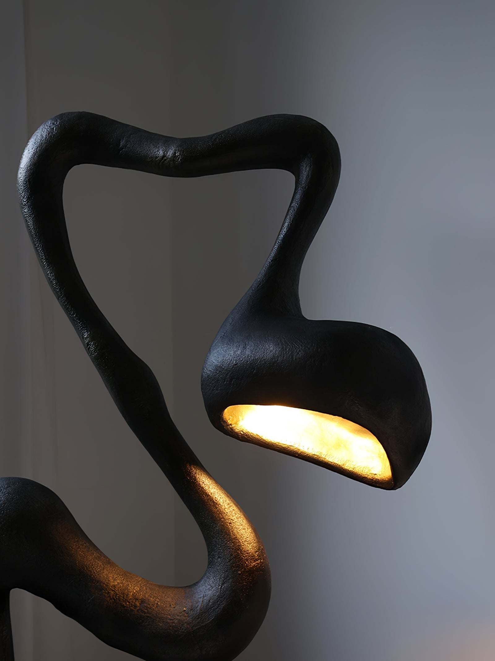 Olcarus Organic Ceramic Floor Lamp