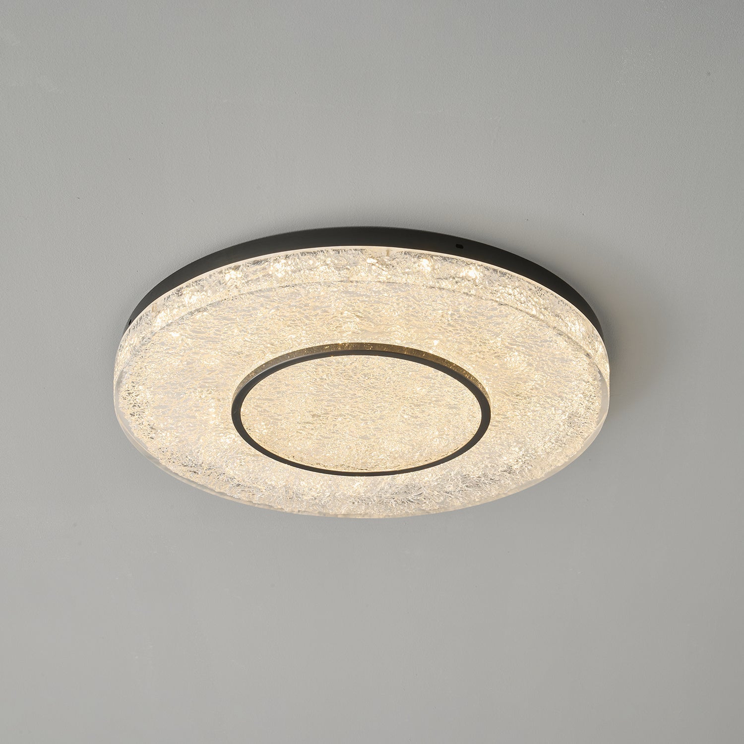 Auraora Ceiling Lamp Mysterious Circle Brass Resin
