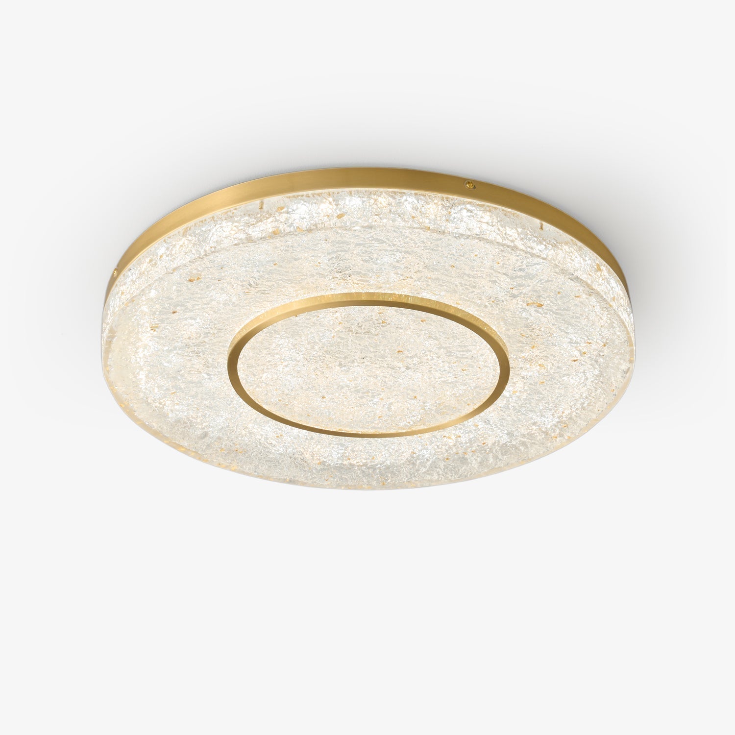 Auraora Ceiling Lamp Mysterious Circle Brass Resin