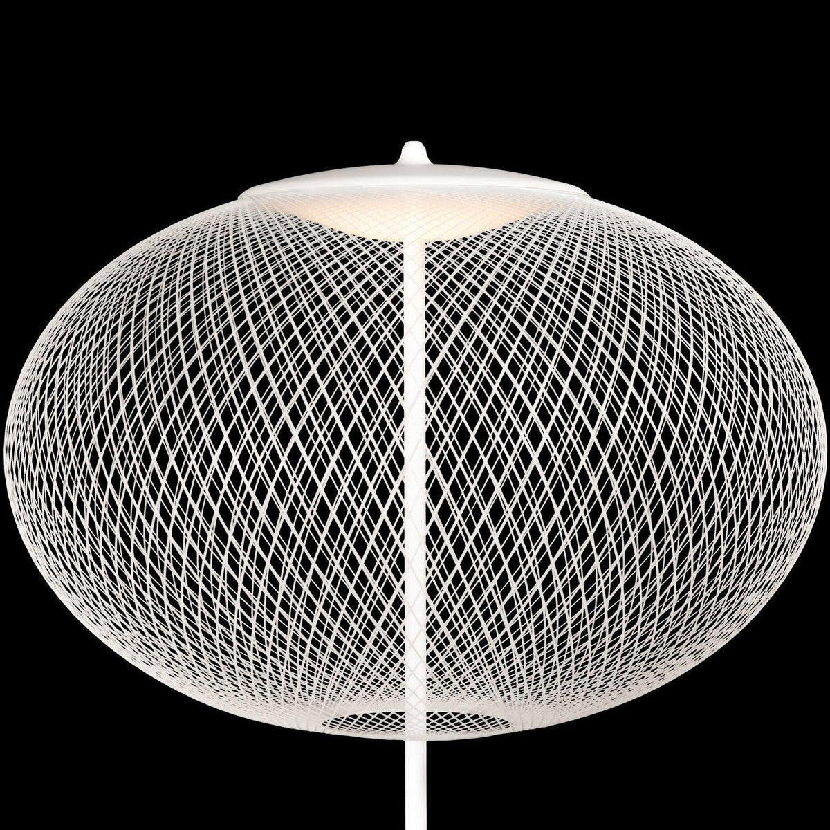 Ilsolyre Industrial Mesh Floor Lamp