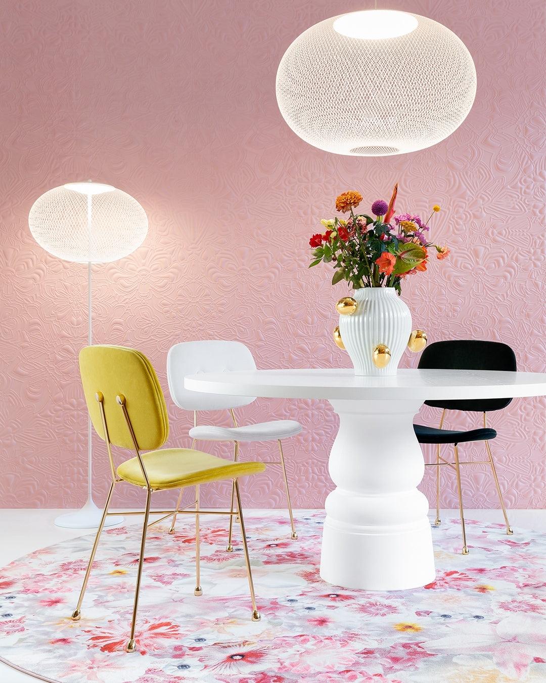 Ilsolyre Industrial Mesh Floor Lamp