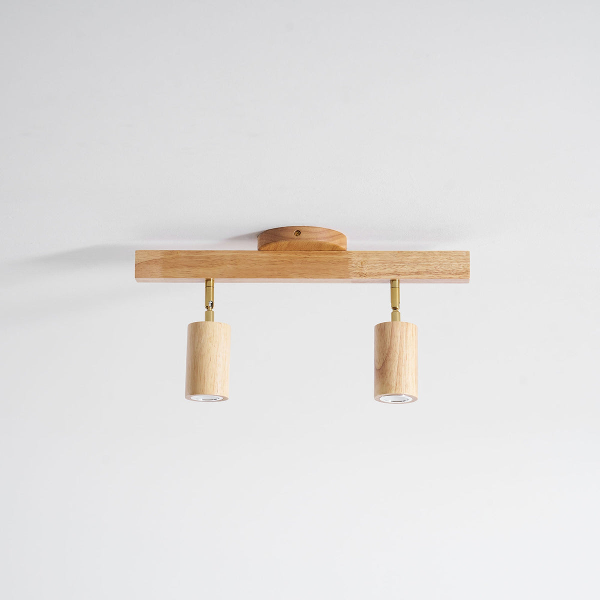 Valestone Wood Beam Spotlight Flush Mount Ceiling Light