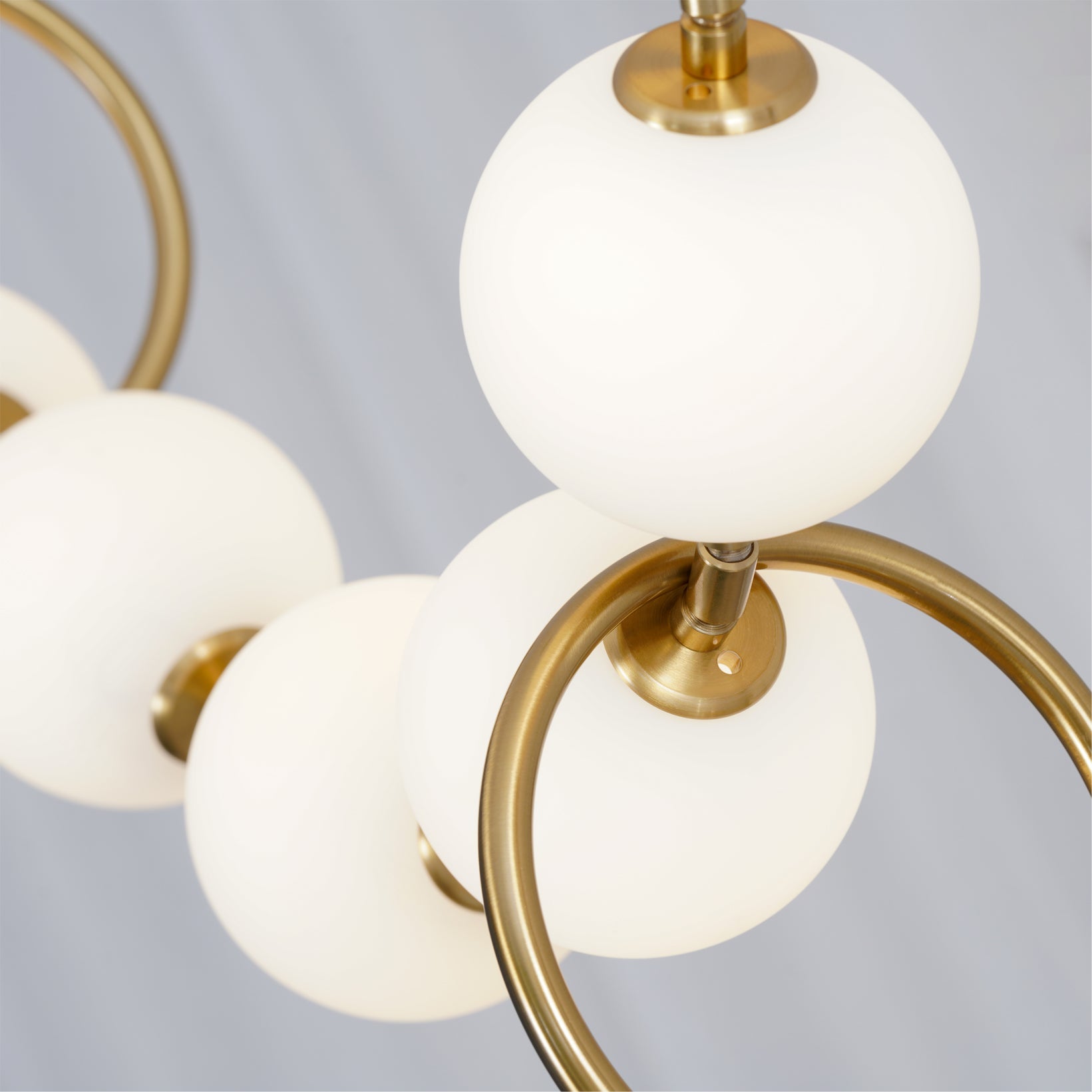 Lustra Pendant Lamp Necklace Glass - Neutral Decor
