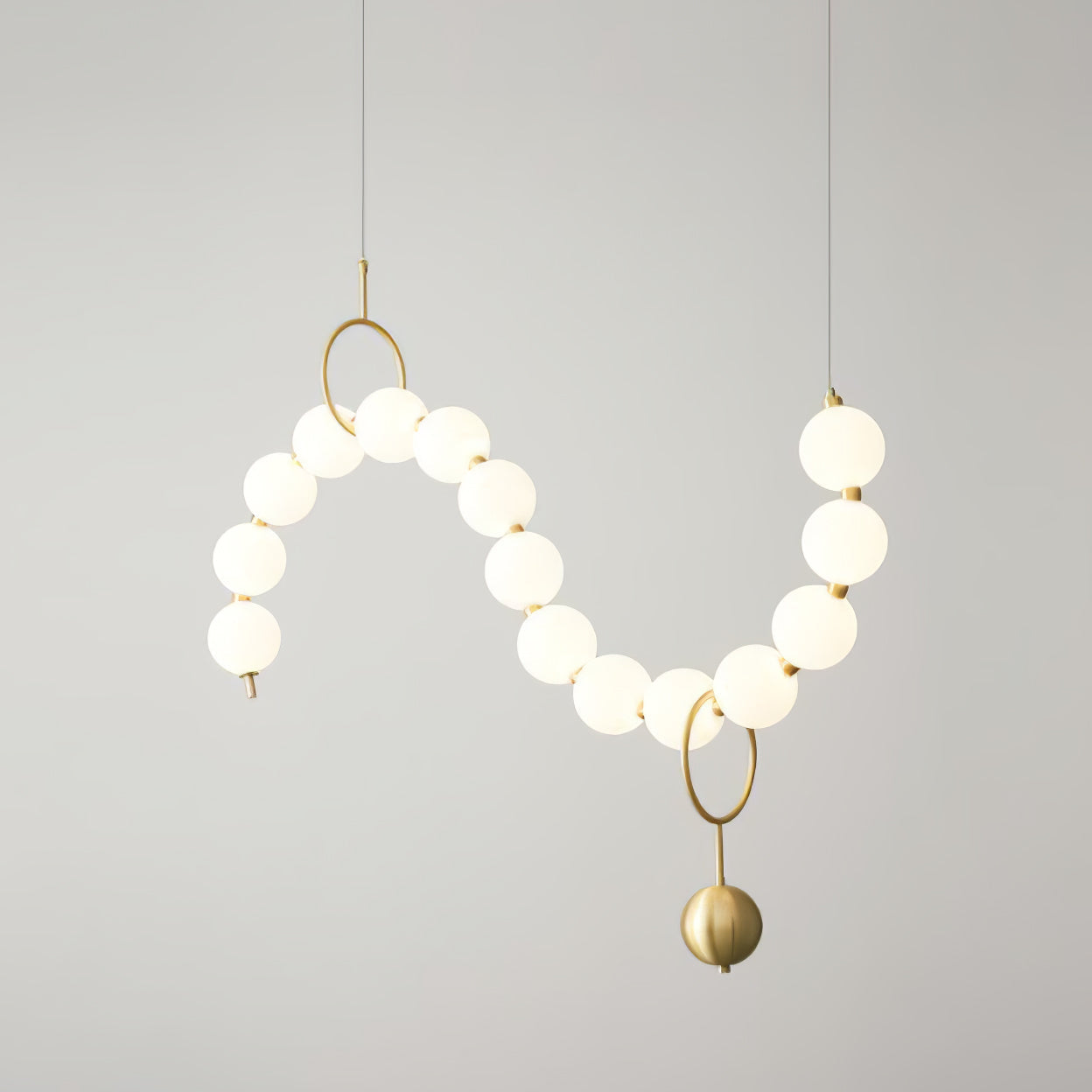 Eirinielle Pendant Lamp Necklace Glass