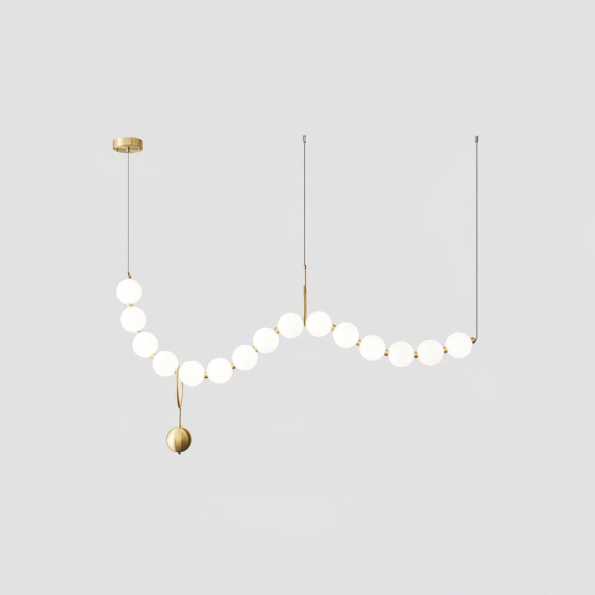 Eirinielle Pendant Lamp Necklace Glass