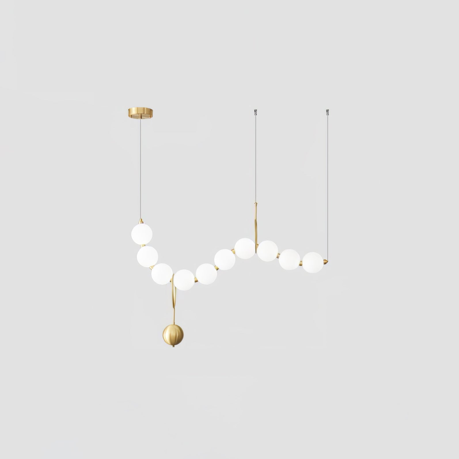 Eirinielle Pendant Lamp Necklace Glass