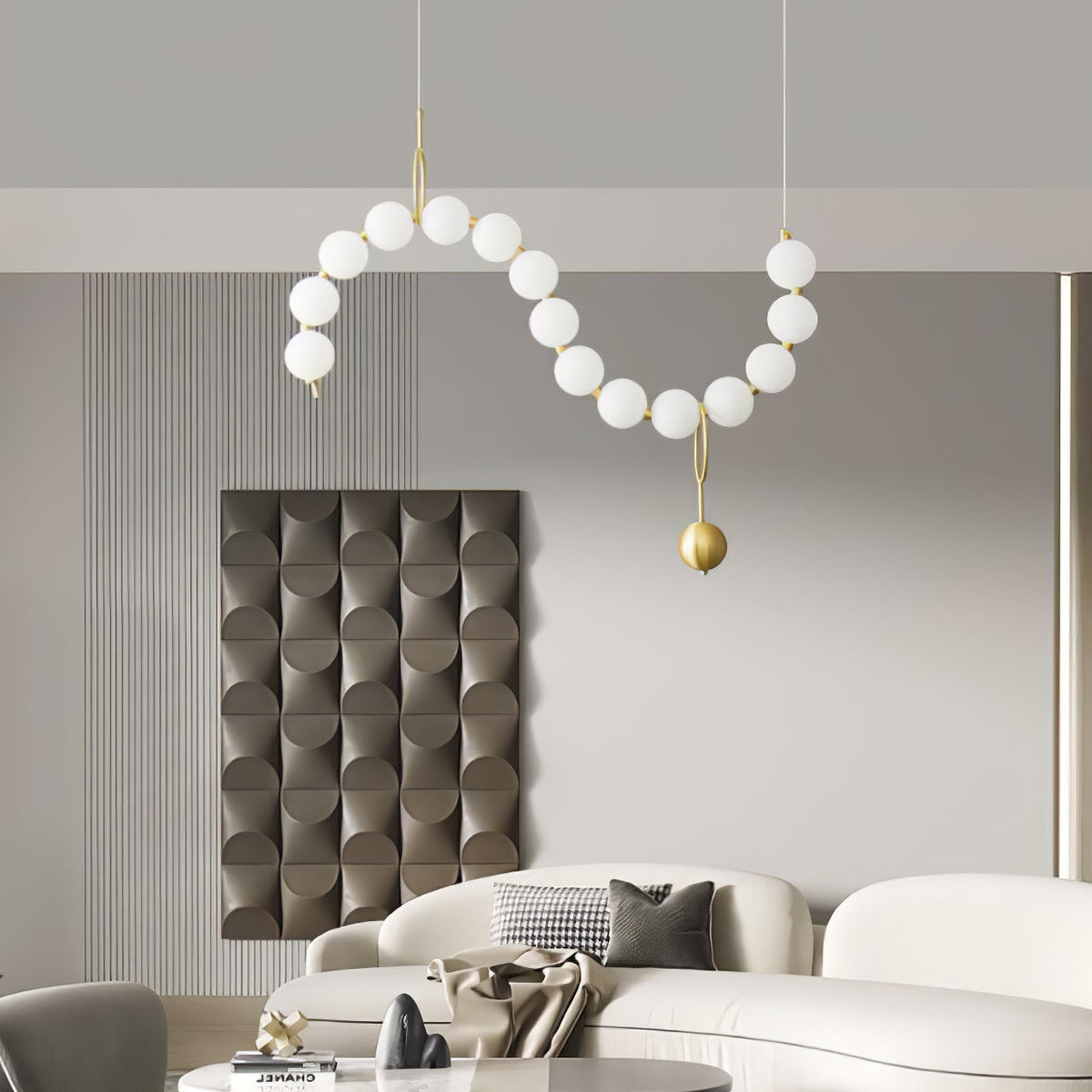 Eirinielle Pendant Lamp Necklace Glass