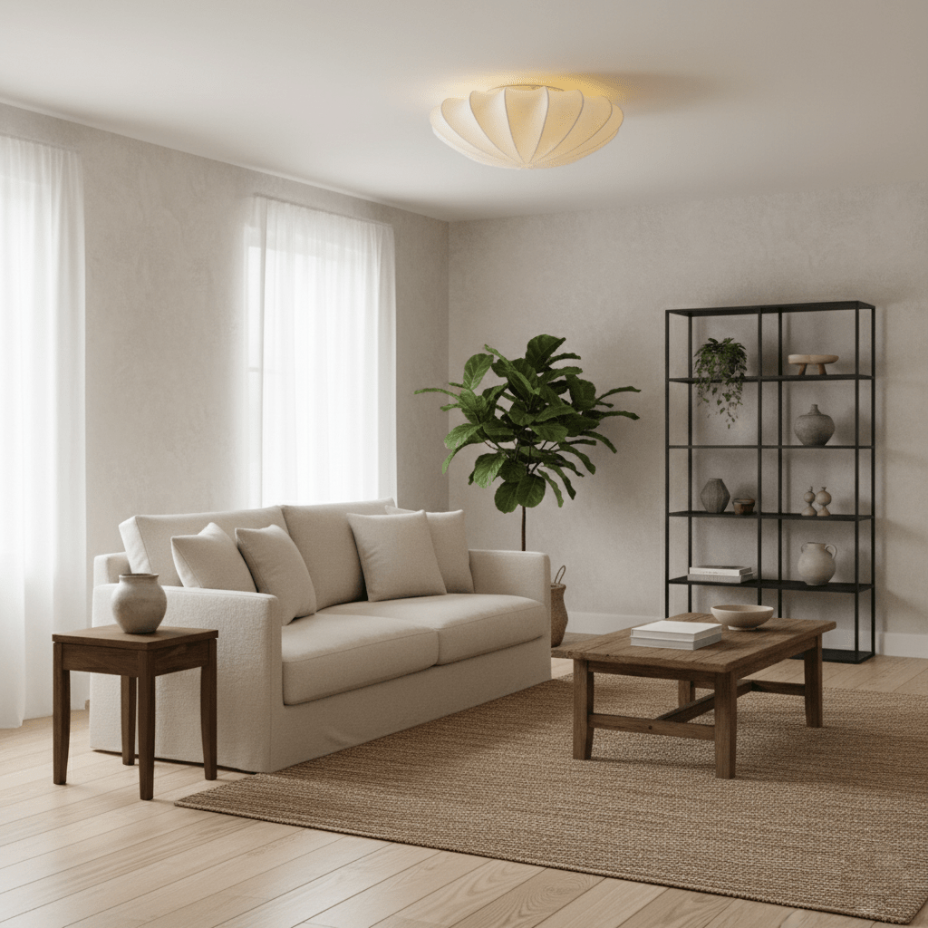 Beauridge Nelson Bubble Flush Mount Ceiling Light