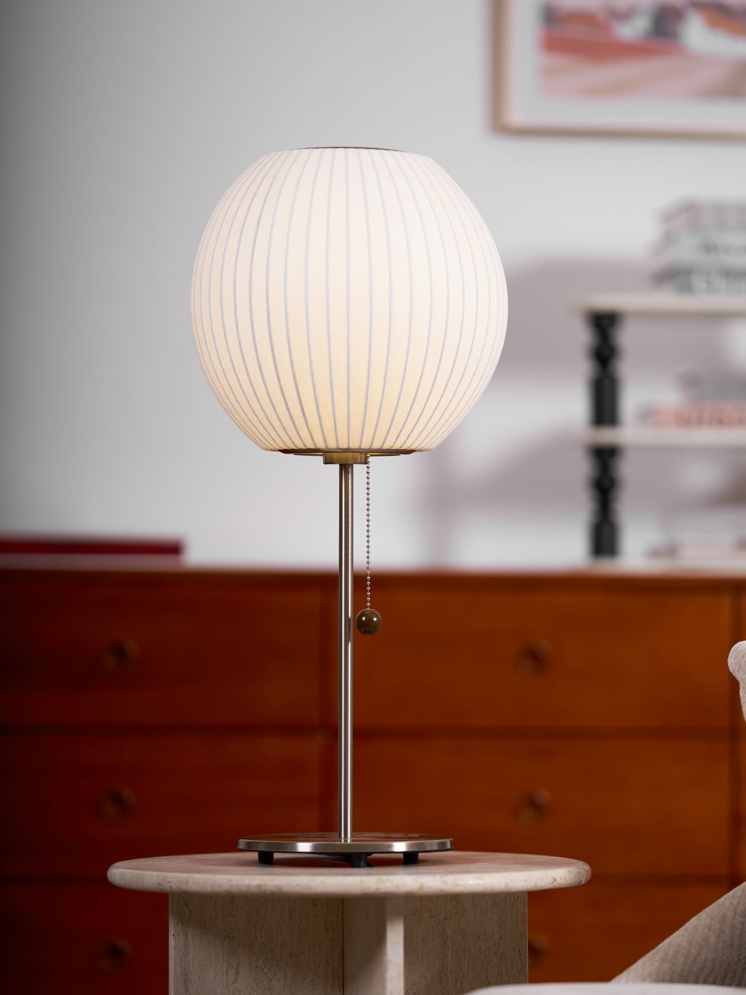 Solisive Steel Artistic Table Lamp