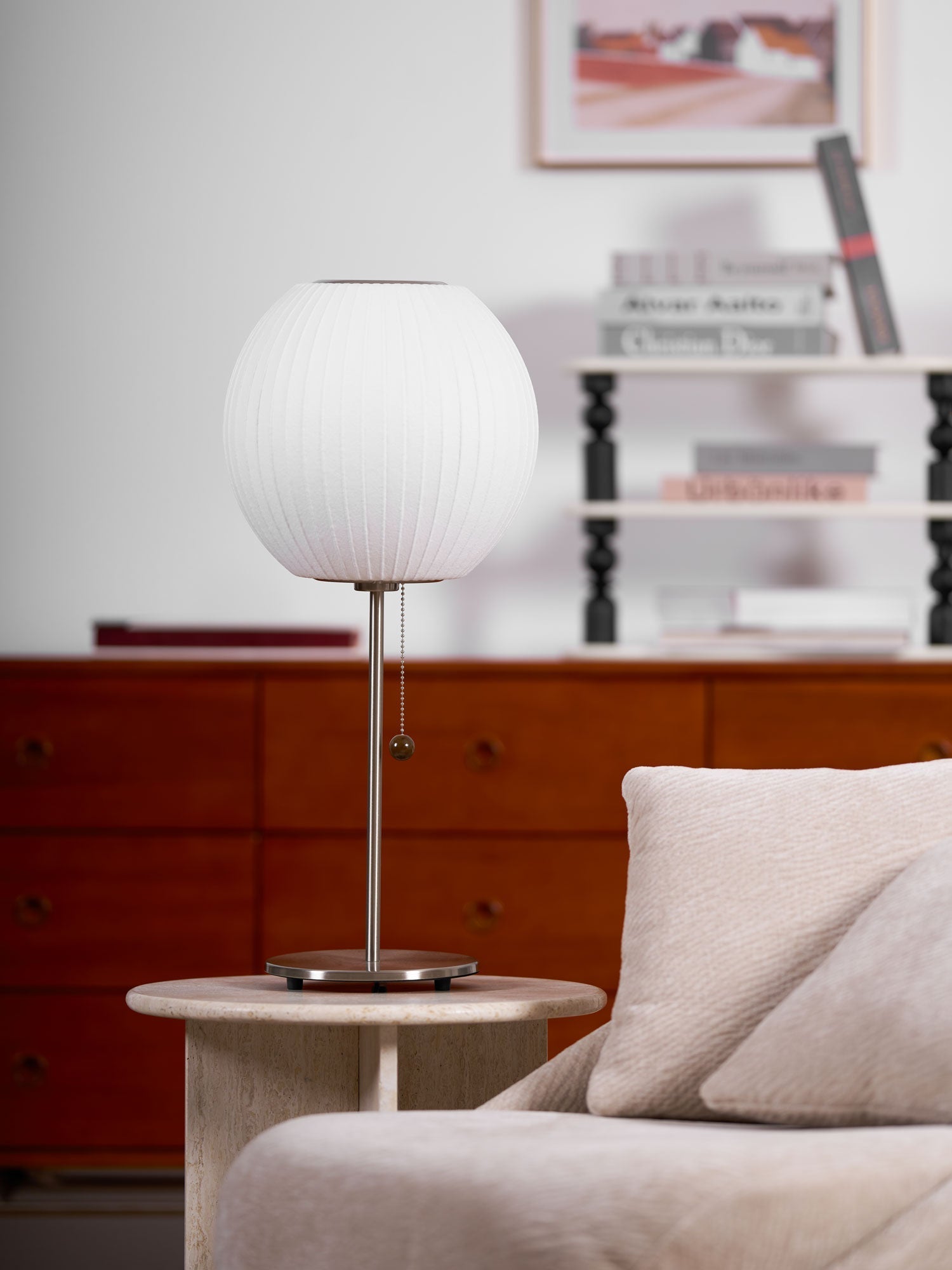Solisive Steel Artistic Table Lamp