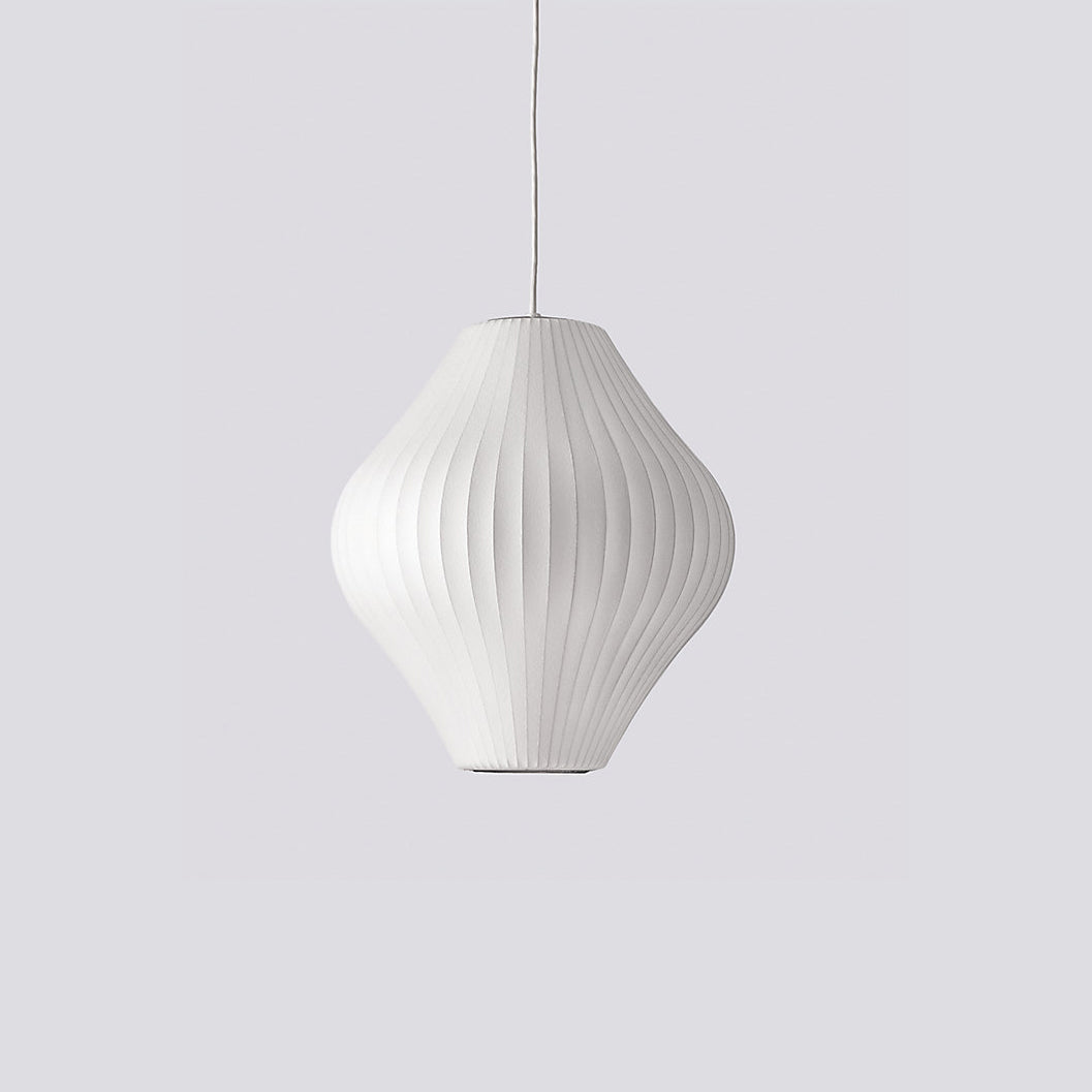 Nebula Bubble Mulberry Silk Pendant Lamp - Neutral Decor