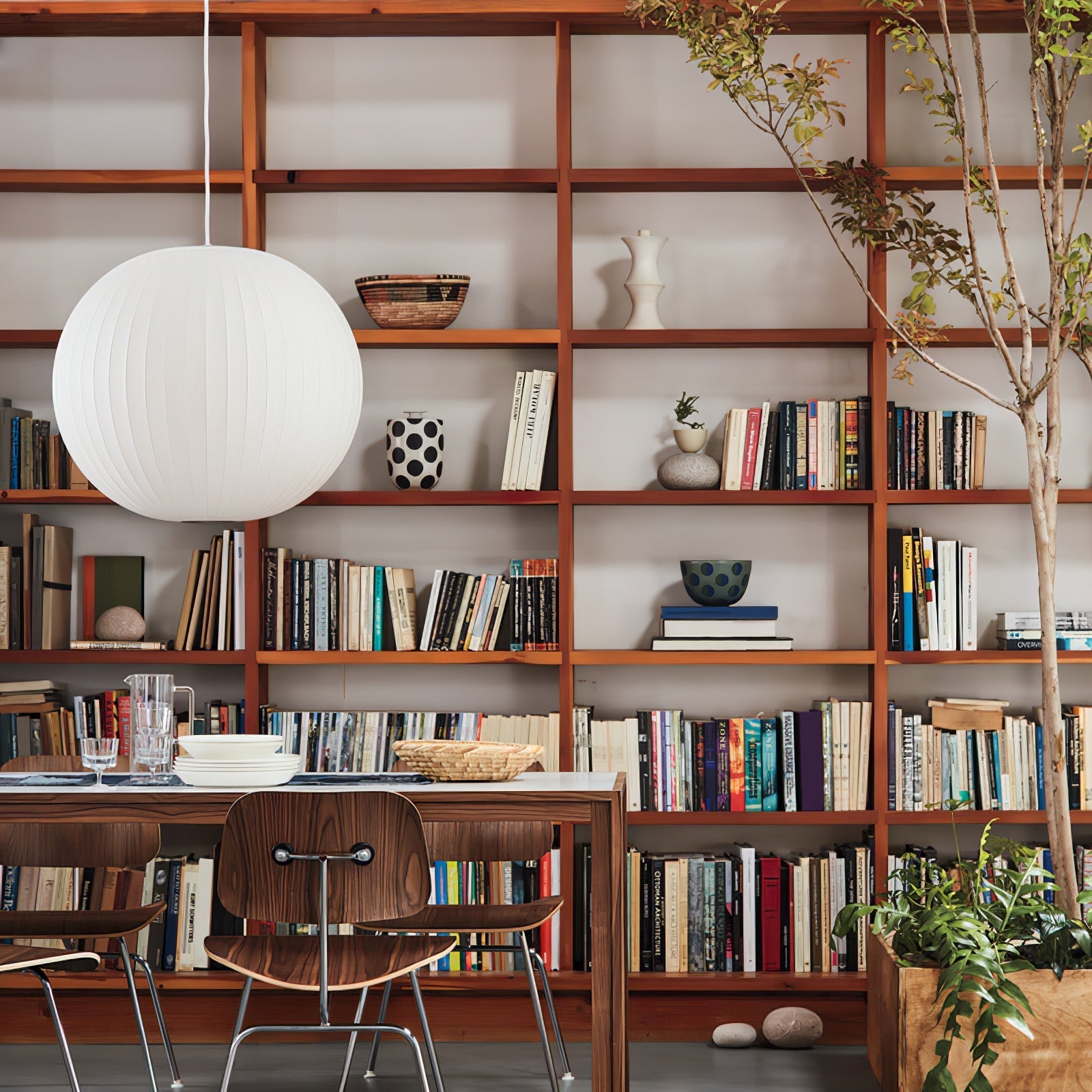 Nebula Bubble Mulberry Silk Pendant Lamp